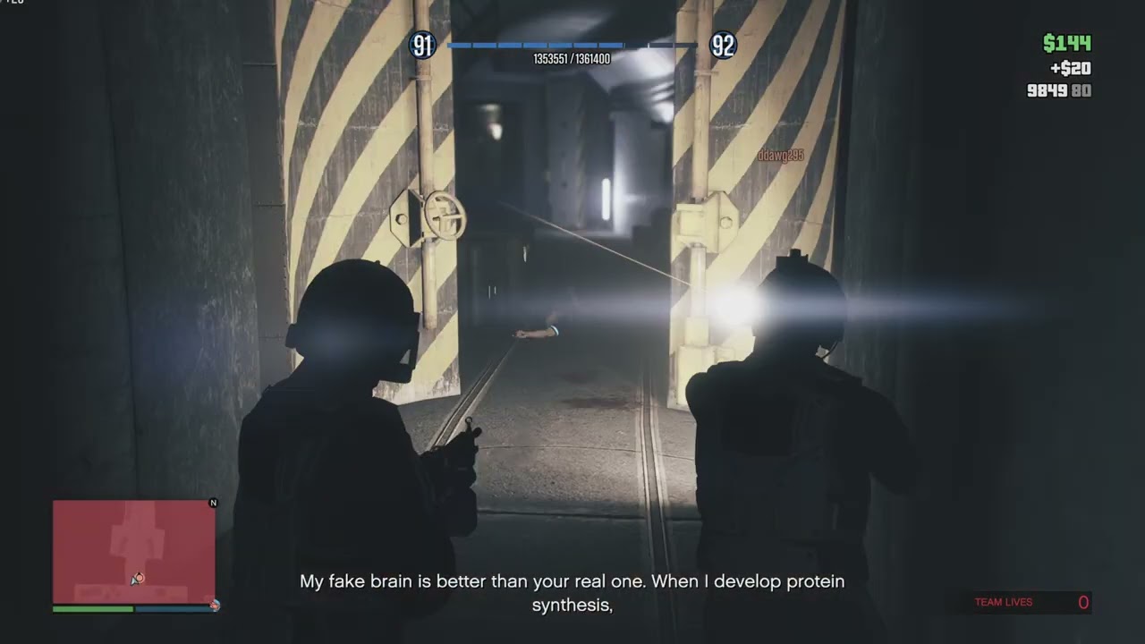 GTA Online E&E doing a act 3 heist with 