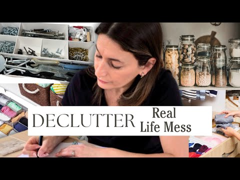 Declutter With Me | Realistic Home Organisation