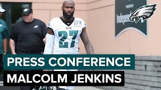 Malcolm Jenkins on Brian Dawkins He's a Tough Act to Follow | Eagles Press Conference