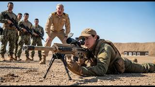 SEAL Admiral Mocked the Female Sniper — Until She Broke Down the M107 and Nailed a 2,800-Meter Shot