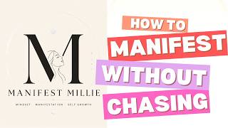 Celebrity How to Manifest Without Chasing ✨(Manifestation Mindset Shift) Profile