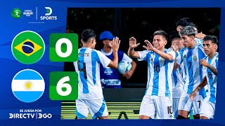 Thumbnail for ¡¡HISTÓRICA GOLEADA de #ARGENTINA ante #BRASIL!! | Brasil 0–6 Argentina | Resumen