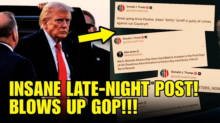 Trump INSANE Late Night Post Blows Up GOP and Ends His Term!