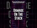 Do You Remember Damage on the Stack? | Magic: the Gathering Game Design Lesson | MTG #shorts