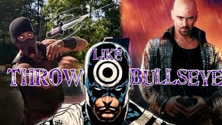 Throw like bullseye