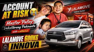 LALAMOVE 600KG INNOVA | ACCOUNT AT RISK #lalamove #lalamoveserye #trending 