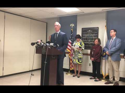 Press Conference at Newton Police Department - Man Charged in Connection with Triple Homicide