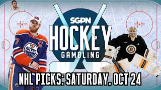 NHL Picks for Saturday, October 24