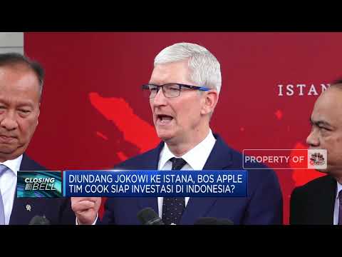 Diundang Jokowi ke Istana, Bos Apple Tim Cook Siap Investasi di Indonesia?