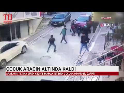 ÇOCUK ARACIN ALTINDA KALDI