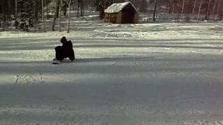 Anna and Ben at SolVista Ski Resort near Granby Colo