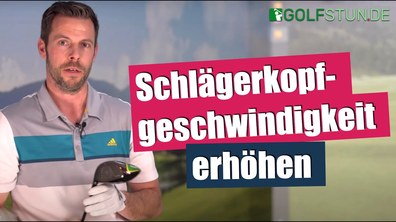 Übung für höhere Schlägerkopfgeschwindigkeit