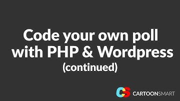 Creating your own poll in Wordpress Finale (part 4 in our database series)