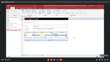 Membuat Laporan Keuangan Ms  Access part 5