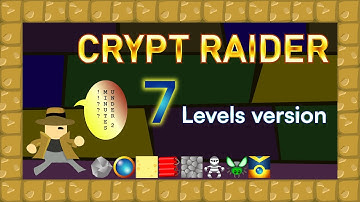 【彩色玻璃燈】-Crypt Raider-7 levels version-Speed run