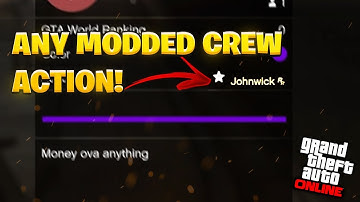 *NEW* Updated Modded Crew Action GTA 5 Online Tutorial After Patch (1.70) Version!!!