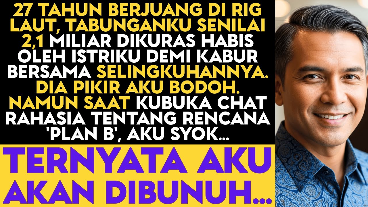 Uang Rp2,1 MILIAR Dikuras Istri Saat Aku Di Rig, Dia Pesta Sama Selingkuhan... Aku Hanya Balas: 