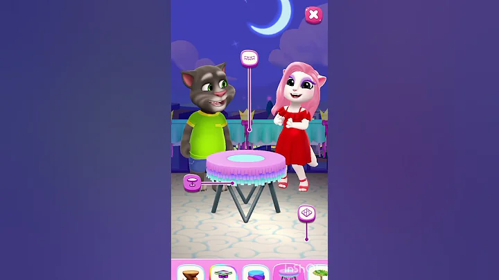 Watch the video about Talking Angela love tom ❤️ #shortsvideo #trend #cat #funny #cats #happy #talkingtom #talkingangela