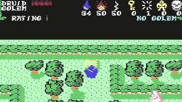 Game of the day 2 Druid (ドルイド恐怖の扉) Firebird Software 1986