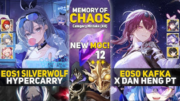 Turned Silverwolf Into a DPS… It’s Insane 🤯 | E0 Silverwolf & E0 Kafka DoT | MOC 12 Honkai Star Rail