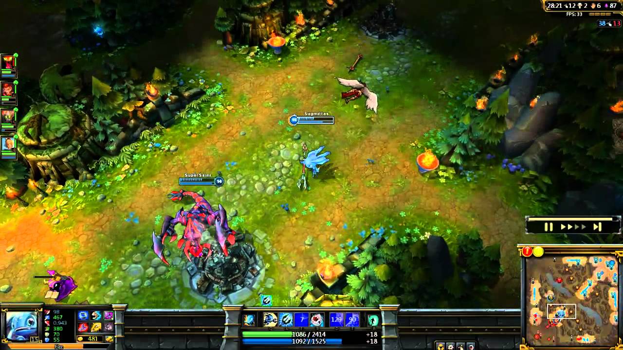 Fizz Quadra Kill (HD)