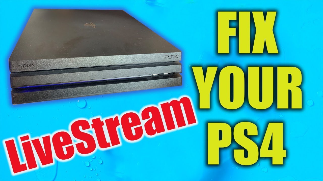 How To Fix Your Ps4 When It Won T Turn On Livestream Youtube