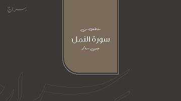 مقتطف من سورة النمل ( 20 - 24 ) | عيسى سناكو