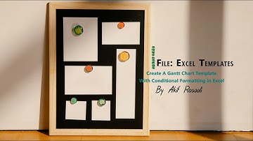 Create A Gantt Chart Template With Conditional Formatting in Excel