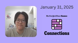 NYT Connections No. 600 | January 31, 2025