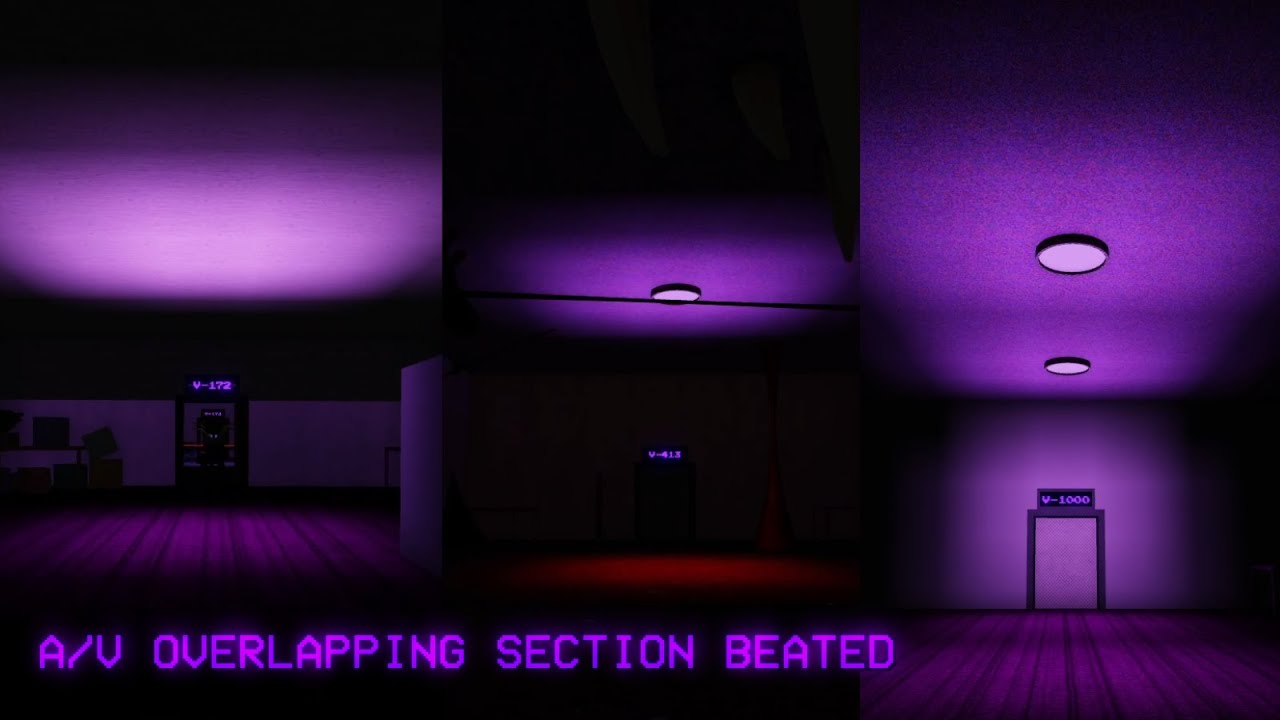 A/V OVERLAPPING SECTION BEATED! - Roblox INTERMINABLE ROOMS - YouTube