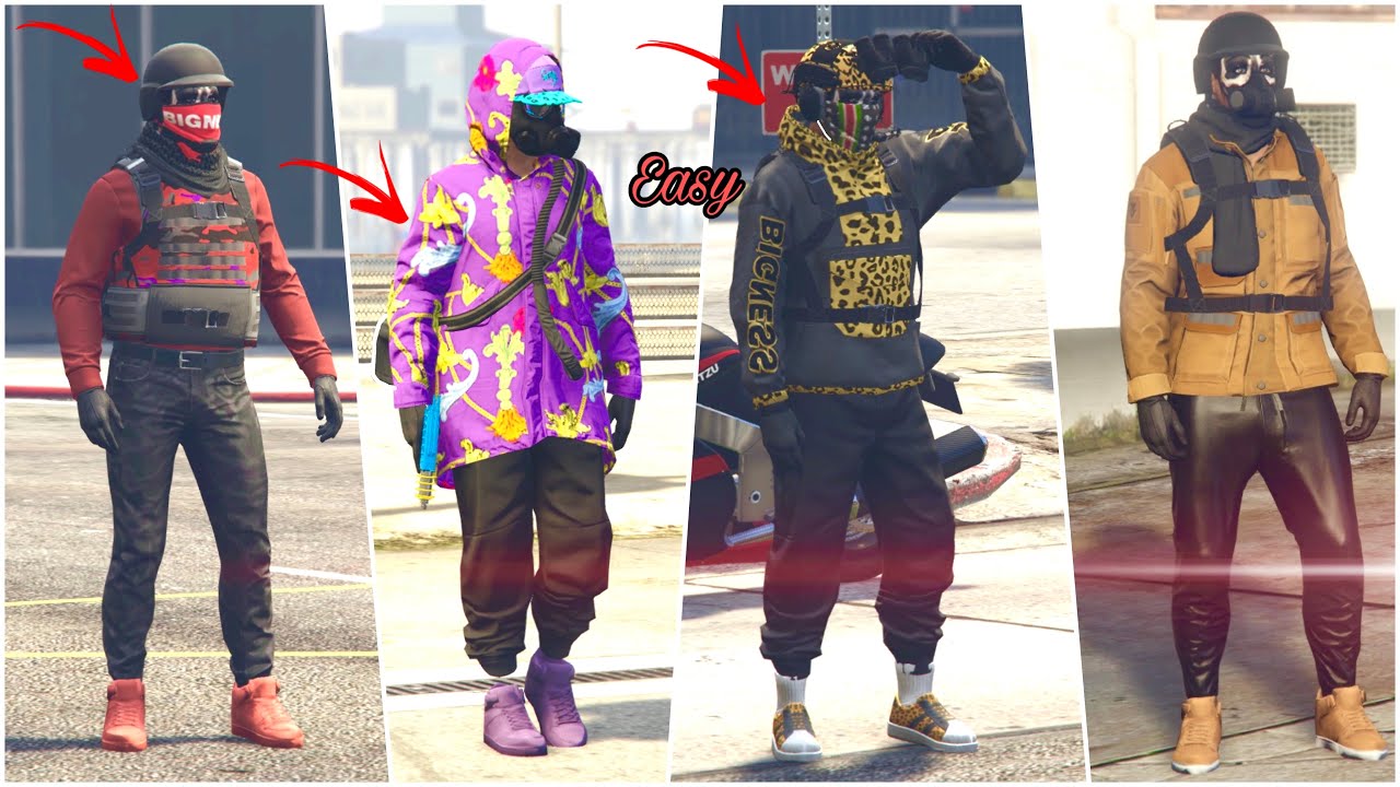 NOT MODDED OUFIT!, gta 5 how to create a modded outfit, gta 5 tryhard outfi...