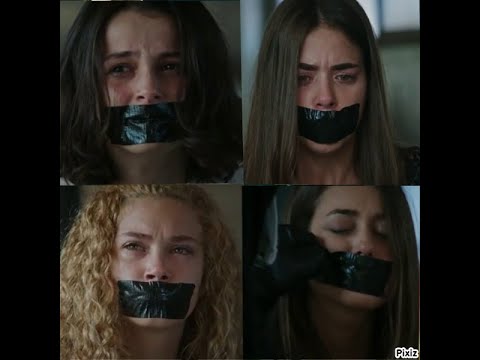 Tape Gagged 4 Turkish girls Dilan Çiçek Deniz Bensu Soral