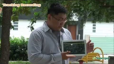 SuperSurv in the Field--Tracklog Recording