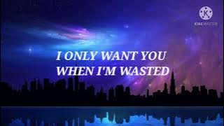 Carda - Wasted ft. Emily (lyrics)
