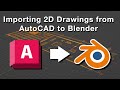 How to Import AutoCAD Drawings into Blender - Part 1: Building a Retail Store