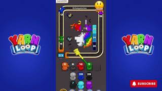 Yarn Loop Knit Puzzle - level 600 - Gameplay walkthrough