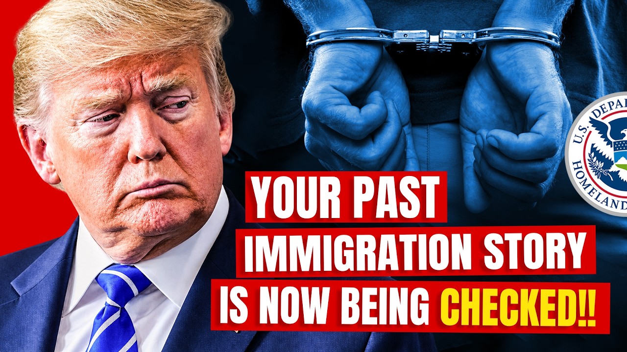 Your past immigration story is now being CHECKED!!