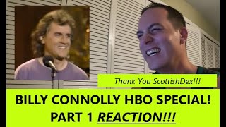 Americans React | BILLY CONNOLLY HBO PART 1 | Reaction