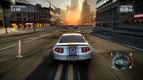 NFS The Run | Story Mode | The Embarcadero | San Francisco | Mustang |