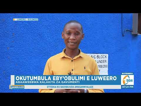 Abaaweebwa Kalakita Za Gavumenti E Luweero Basiimye Bagamba Zibayambye Nnyo Okutumbula Ebyobulimi