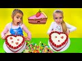 Las Ratitas Claudia y Gisele hacen un pastel sorpresa para Sant Valentin