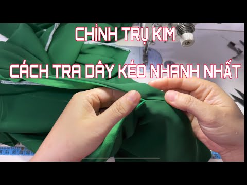 Video: 3 cách để may một đường khâu chuỗi