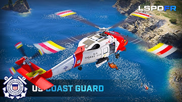 US Coast Guard 🛟 Search and Rescue 🛟 | Coastal Callouts | GTA5 LSPDFR