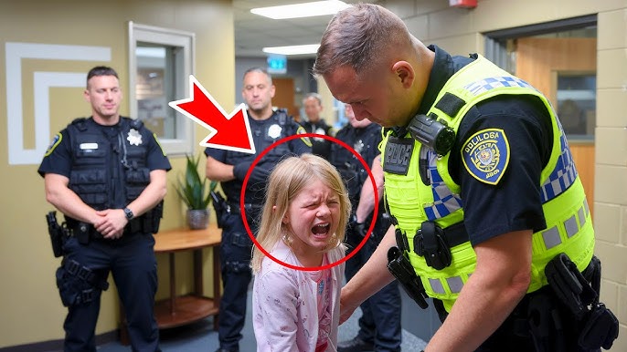 The girl ran into the police station shouting: "Arrest my dad immediately!"  - YouTube