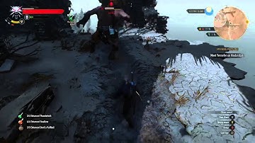witcher 3 - cyclops fight: blood and broken bones difficulty