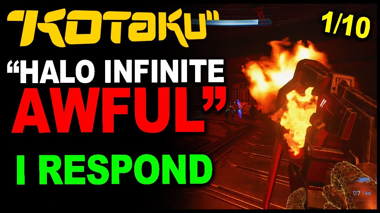 Campaign opening is BAD, says Kotaku... I RESPOND - Halo Infinite discussion
