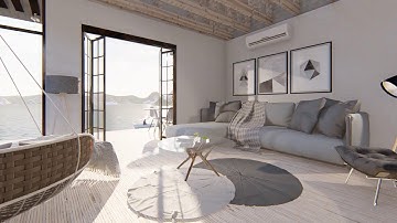 LUMION Time Lapse Render - Interior design