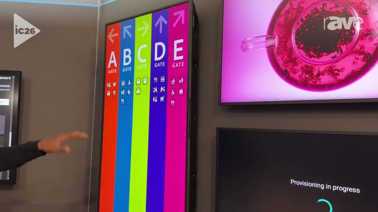 InfoComm 2026: Sony Demos Zero Touch Provisioning Process Remote Signage Management Software