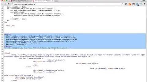 Support Video - Finding Your Google Analytics Code on a Joomla Website