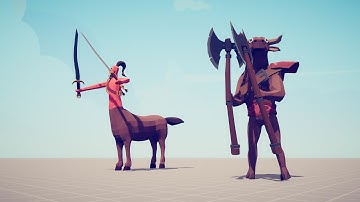 MINOTAUR & CENTAUR vs EVERY UNIT - Totally Accurate Battle Simulator TABS